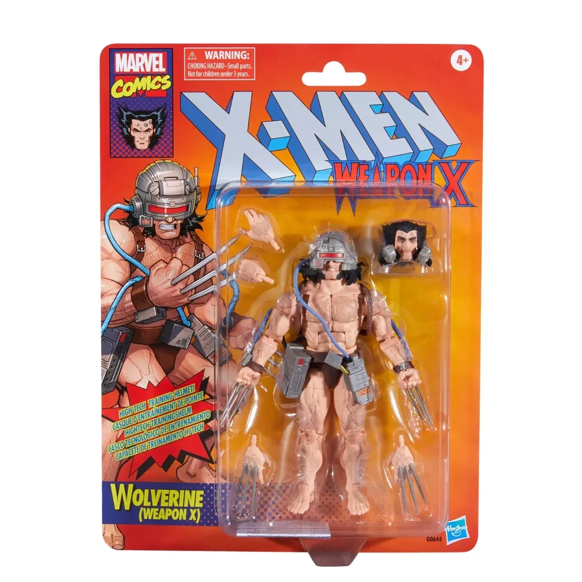 marvel legends series: x-men – wolverine (weapon x) figura, 15cm - slika 8