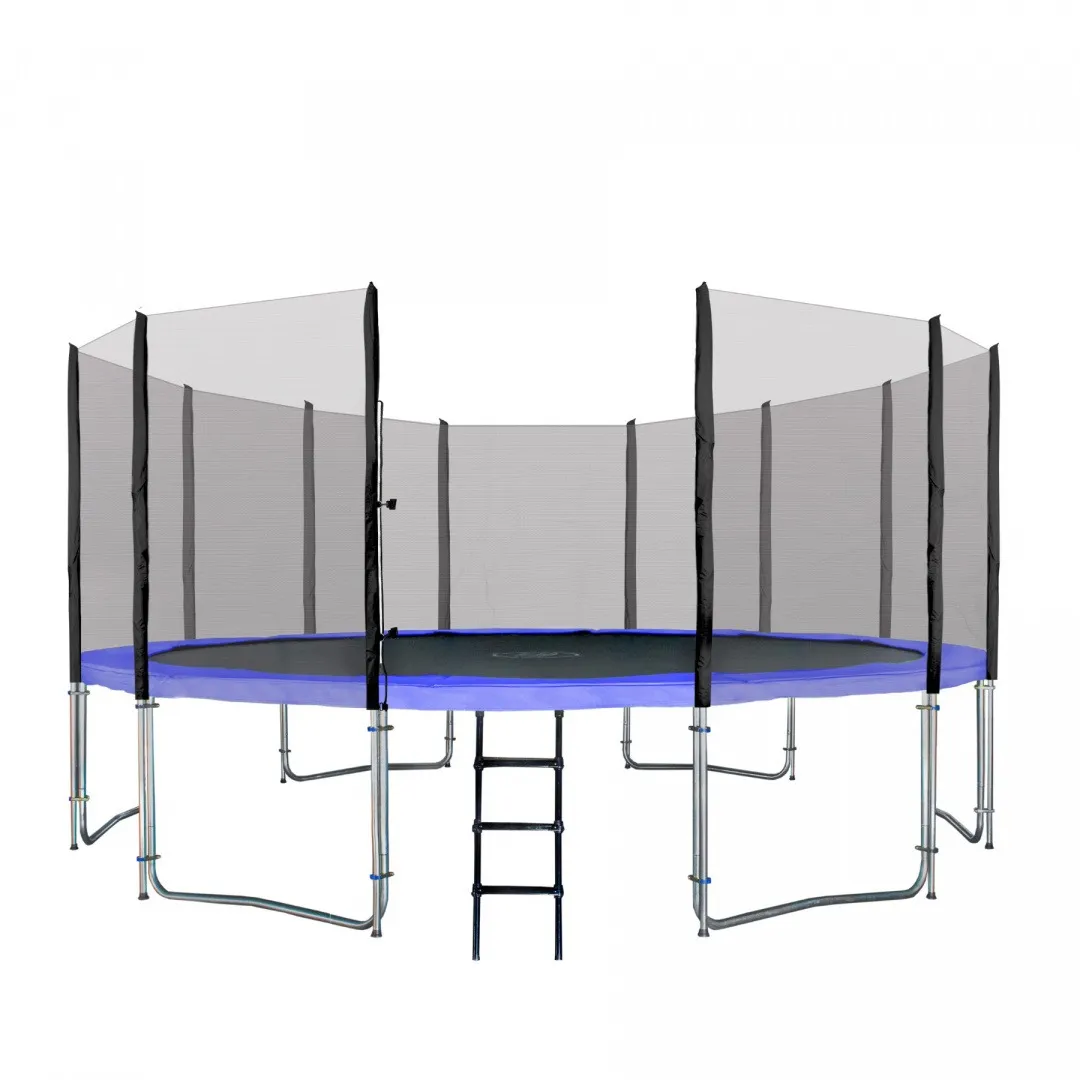 trampolin 16ft 487cm - plavi - slika 2