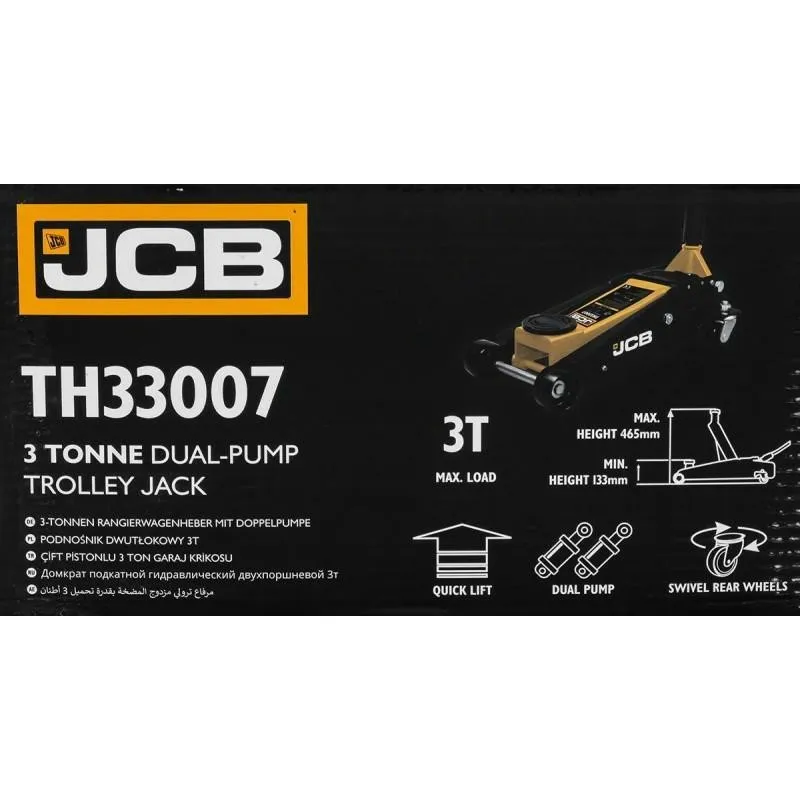 hidraulična dizalica 3t jcb-th33007 - slika 5