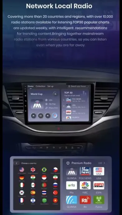 opel astra k original android multimedija kamera ekran 2din radio wifi - slika 13
