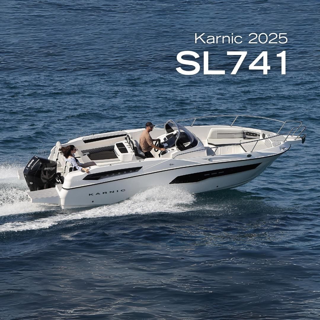 karnic 7.95 m (sl741) - otvoreni pramac/kabina u konzoli, model 2026 - slika 3