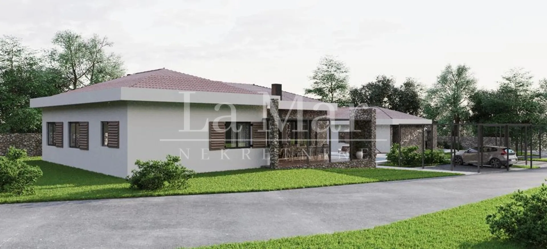 novo - vila s bazenom kod novalje - 146 m2 - slika 3