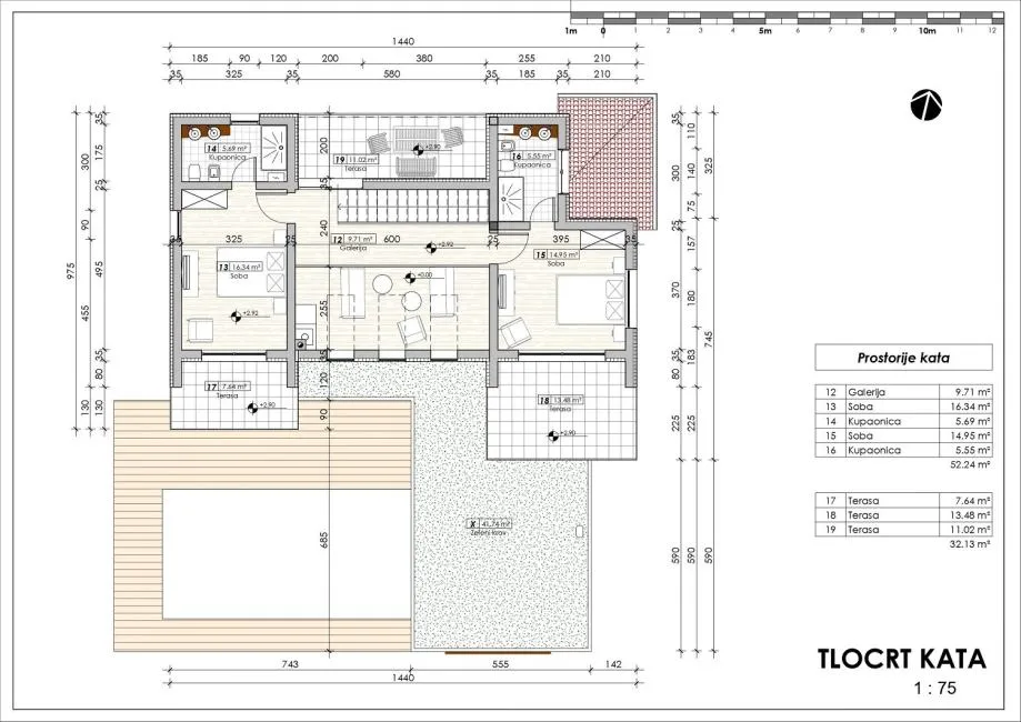 kaštelir-građevinsko zemljište pogled more sa idejnim projektom - slika 5