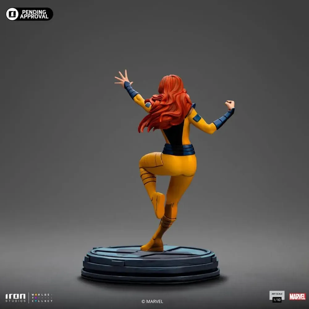 iron studios marvel: x-men ’97 – jean grey figura, 20cm - slika 4