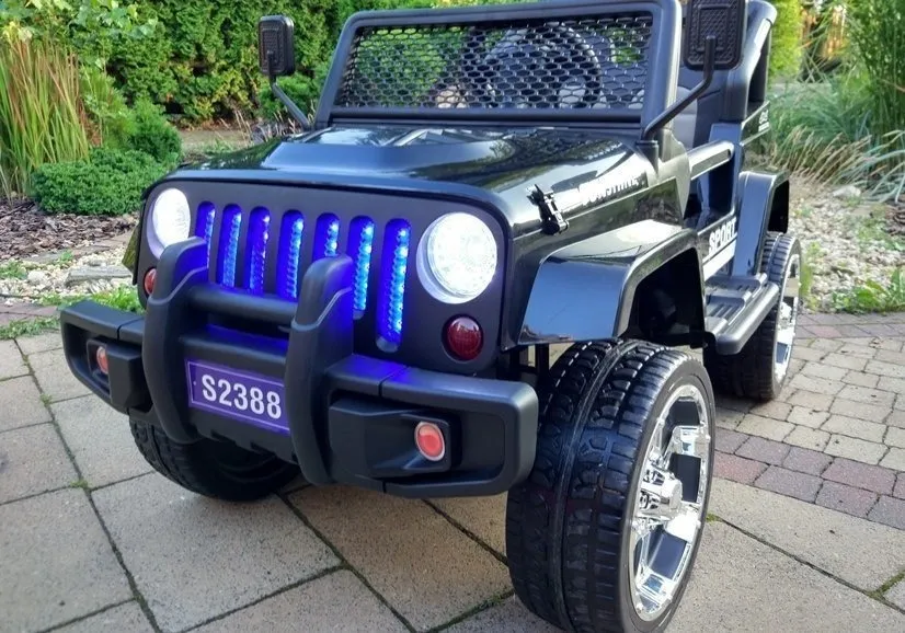 auto na akumulator s2388 jeep 4x4 - crni - slika 4