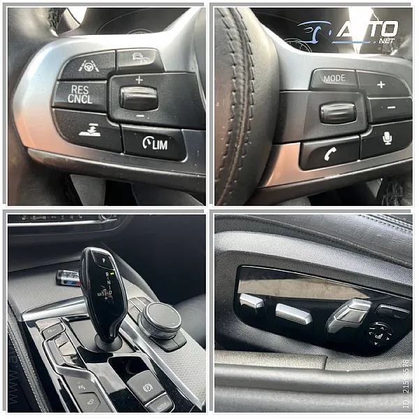 bmw serije 5 touring: 520d m sport-led-navi-kam 360-tow-odličan - slika 13