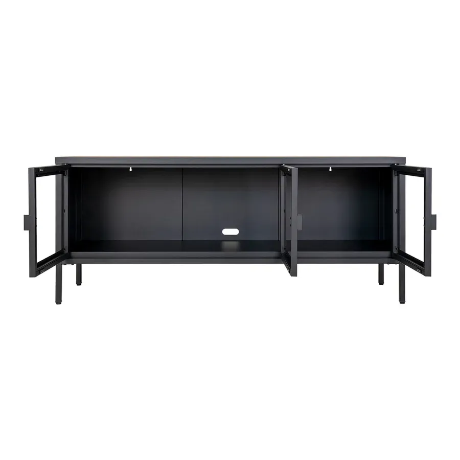 tv komoda brisbane, materijal: čelik - slika 3