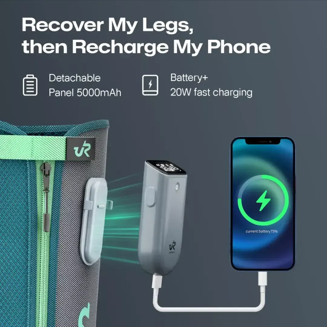 urevo wireless recovery boots - čizme za oporavak i masažu - slika 12