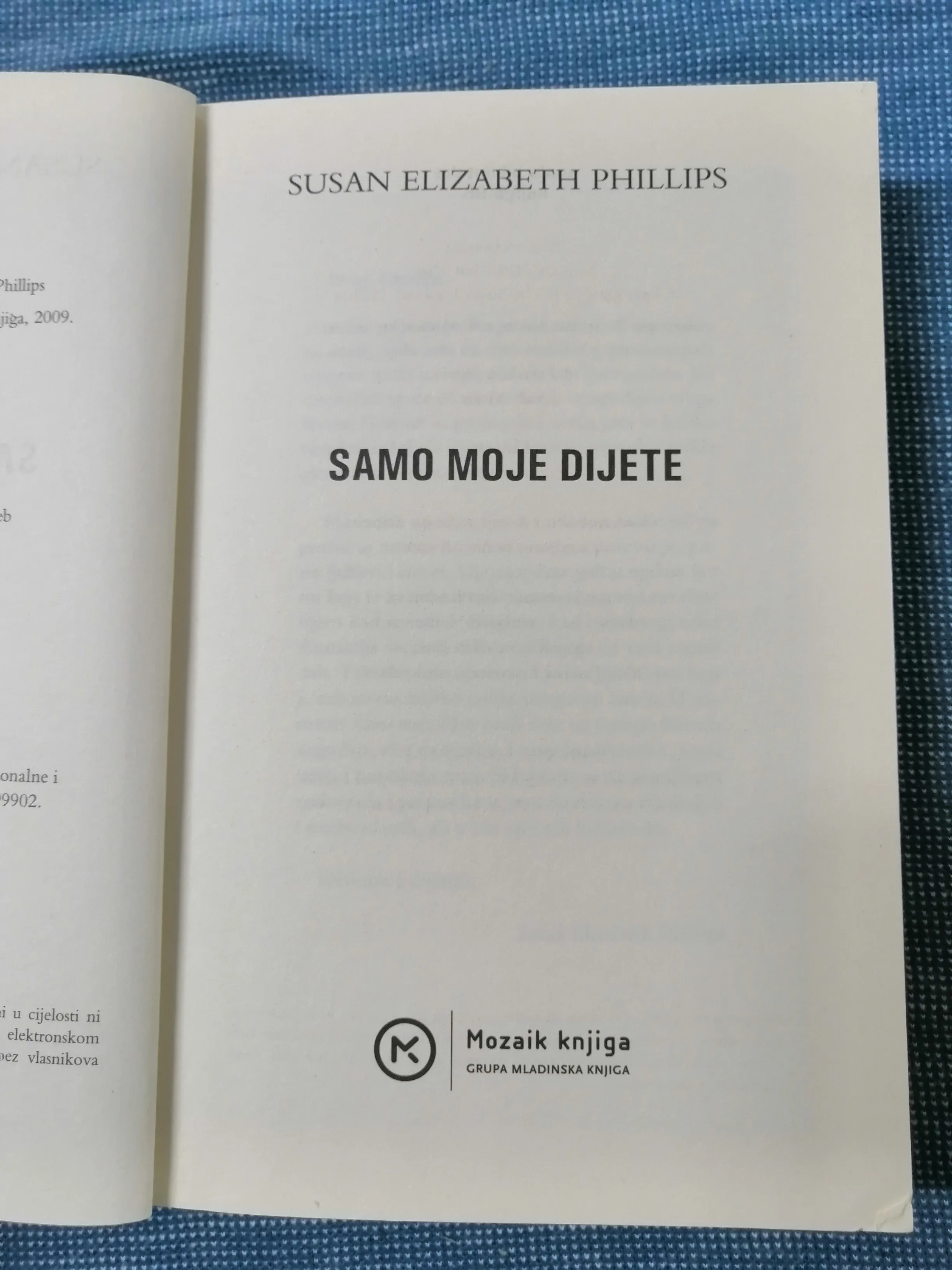 susan elizabeth phillips – samo moje dijete - slika 2