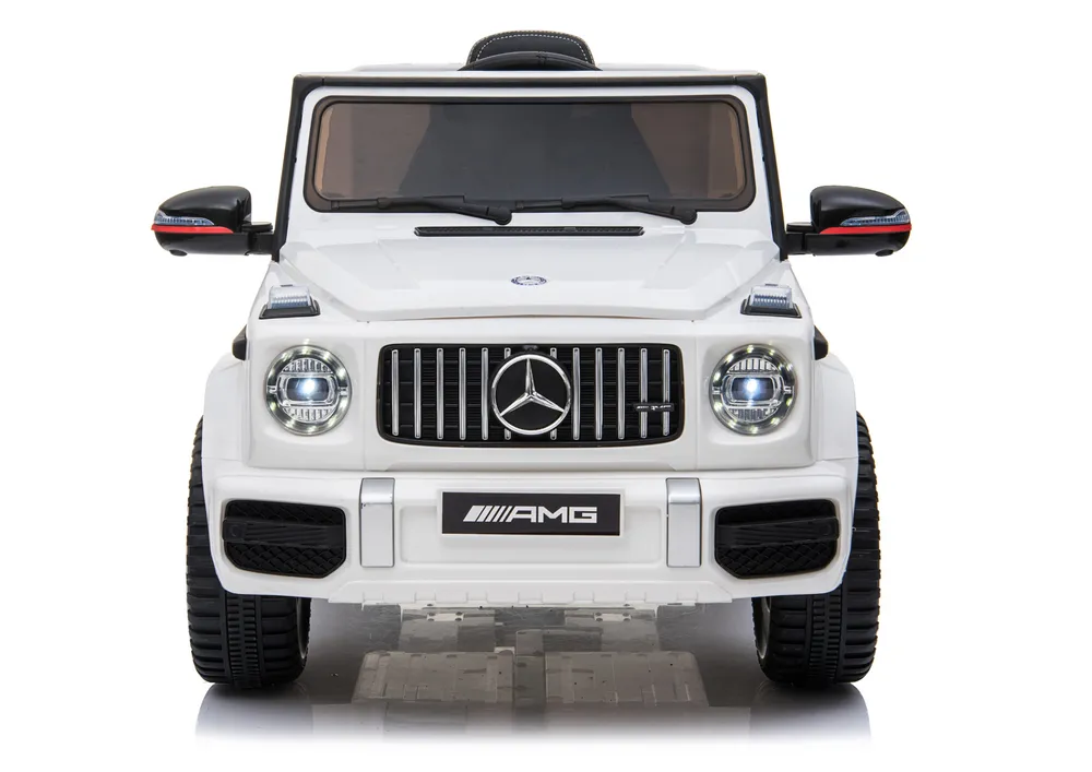 licencirani auto na akumulator mercedes g63 amg - bijeli - slika 3
