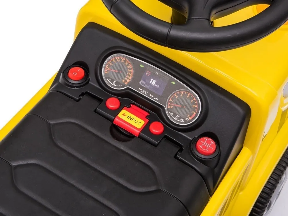dječja guralica mixer -žuta - slika 10