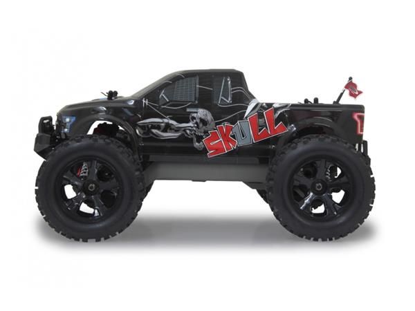 auto na daljinsko upravljanje jamara skull monster truck, 40x33x21cm - slika 2