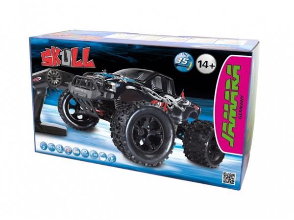 auto na daljinsko upravljanje jamara skull monster truck, 40x33x21cm - slika 5