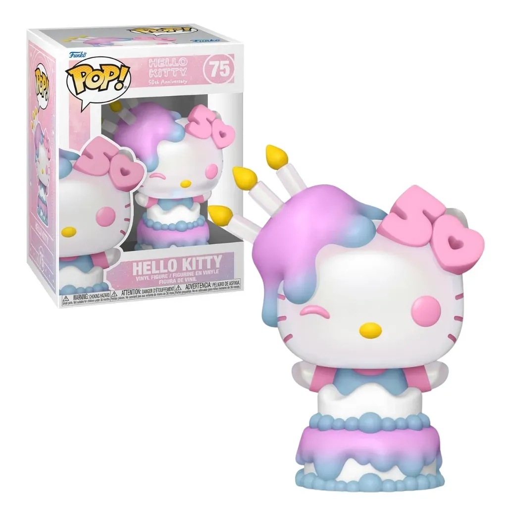 funko pop! sanrio: hello kitty 50th – hello kitty in cake #75 - slika 4