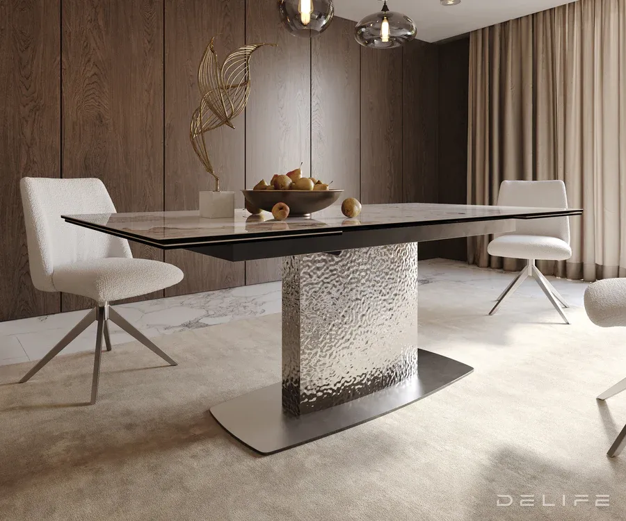 produljivi stol edge 200/300x100, materijal: keramika minas melange - slika 7