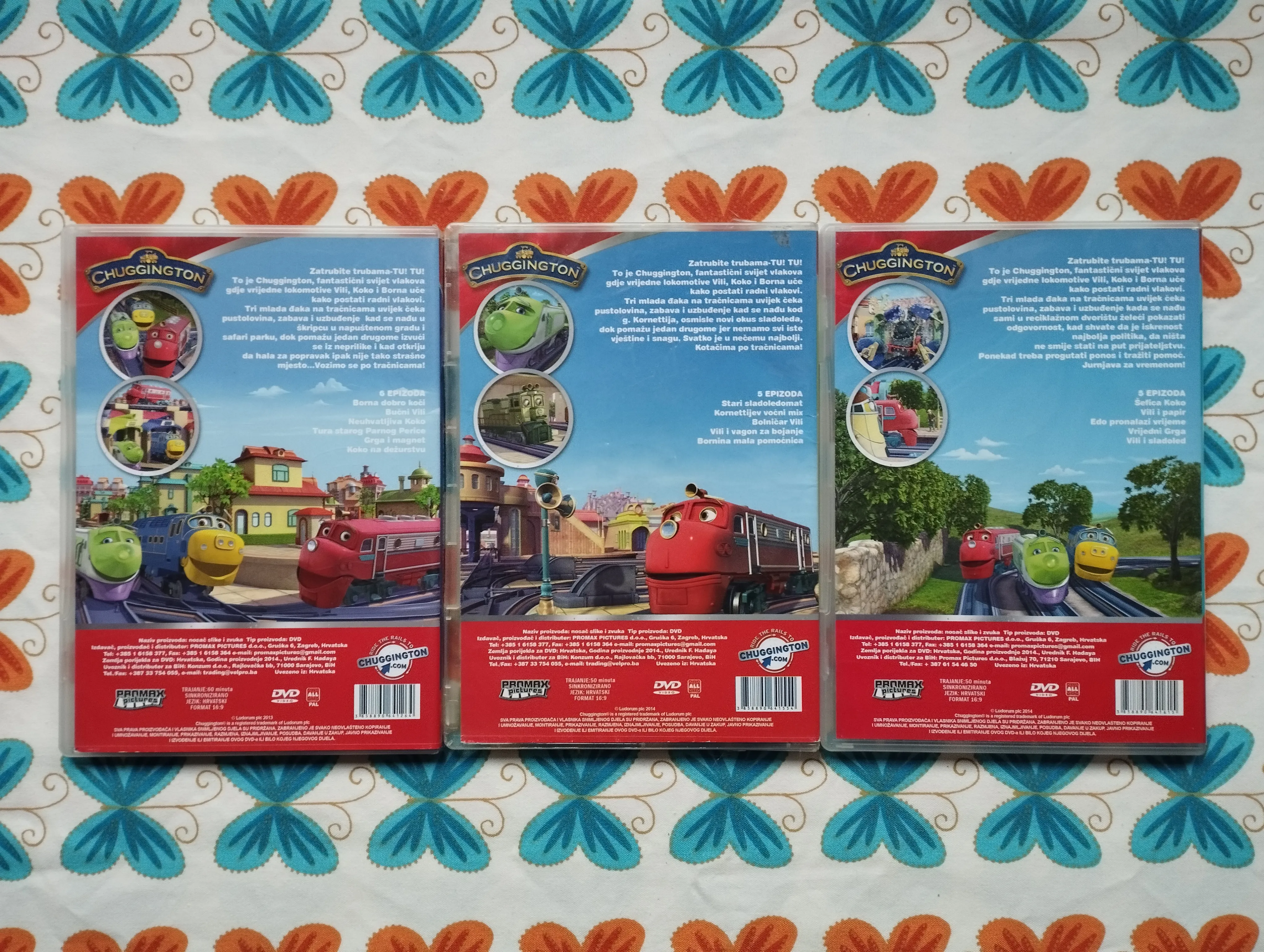 chuggington - dvd 1,3,9 - slika 2