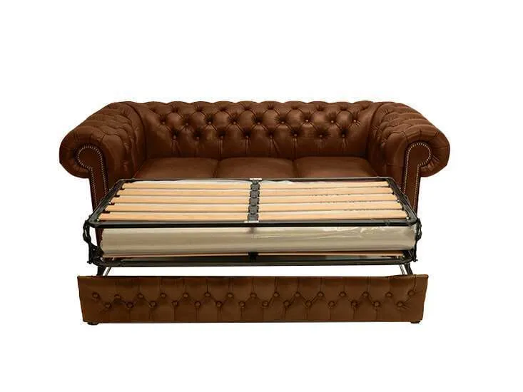 chesterfield trosjed ležaj first class leather | 3-sjedišta - slika 2