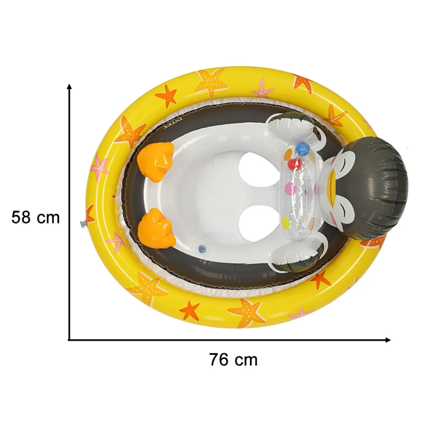 kolut za plivanje intex u obliku pingvina 59570 - slika 4