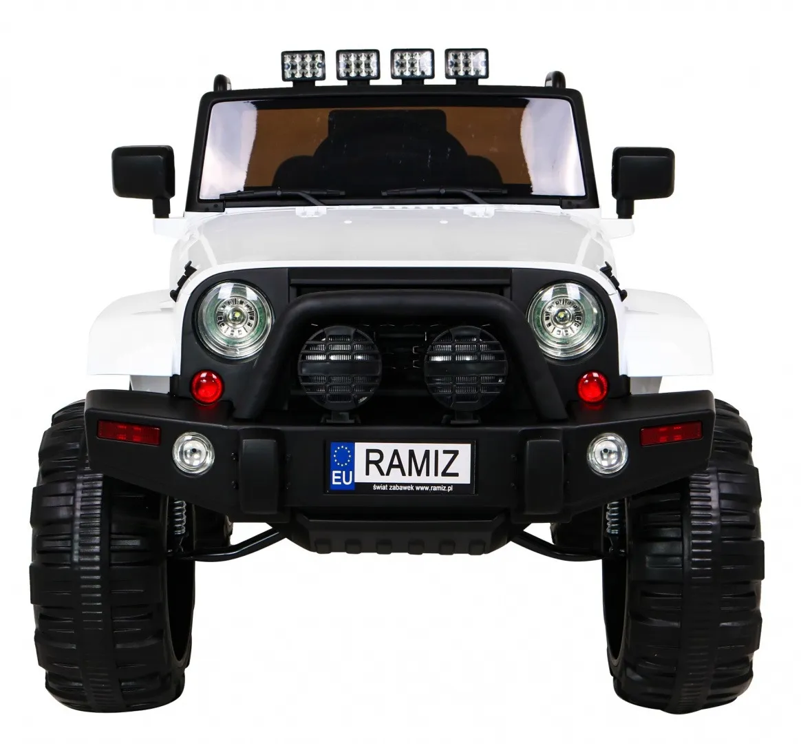 auto na akumulator jeep all terrain - bijeli - slika 3