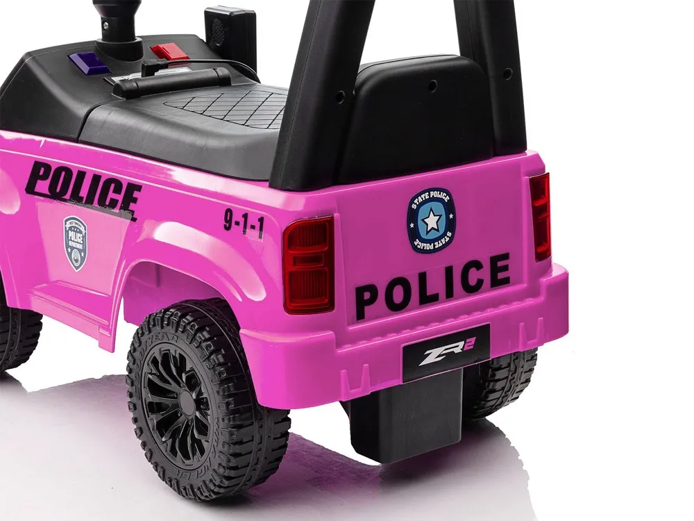 dječja guralica police - roza - slika 13