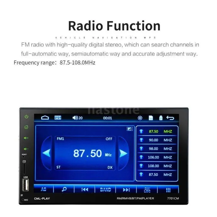 2din radio + parking kamera - slika 3