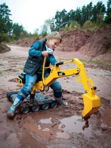 rolly toys bager digger xl cat - slika 3