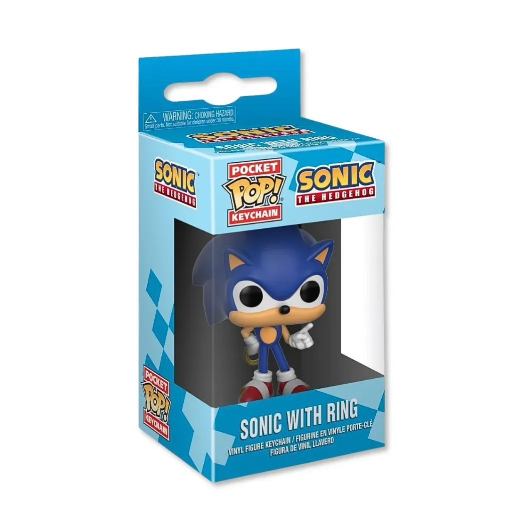 Privjesak Funko Pocket Pop! – Sonic with Ring - Zagreb