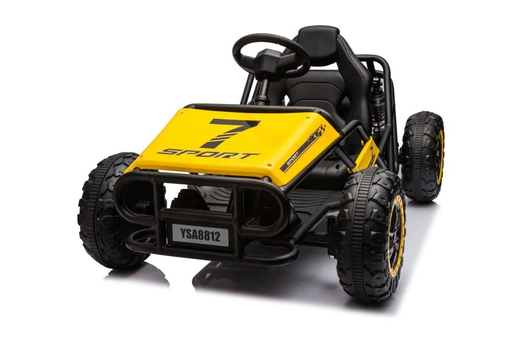 buggy na akumulator a8812 24v - žuti - slika 9
