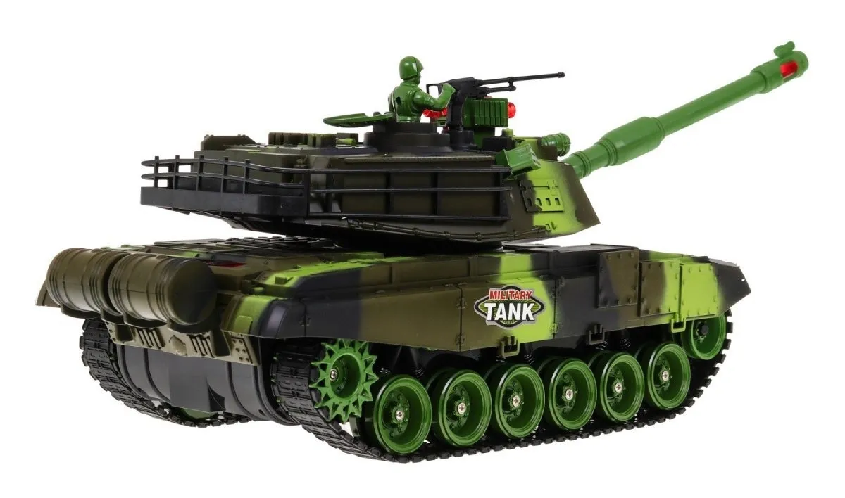 2/4ghz green r c tank - slika 3