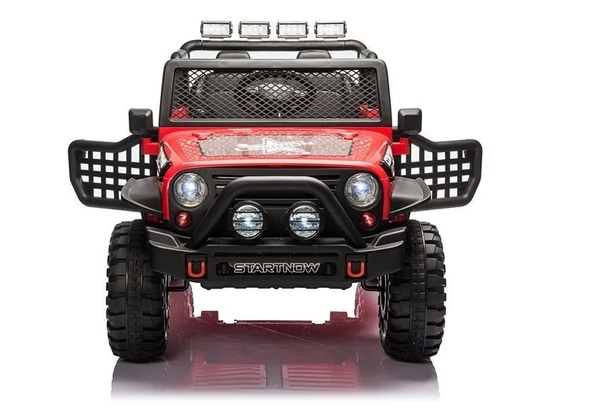 auto na akumulator xmx618 4x4 - crveni/lakirani - slika 5