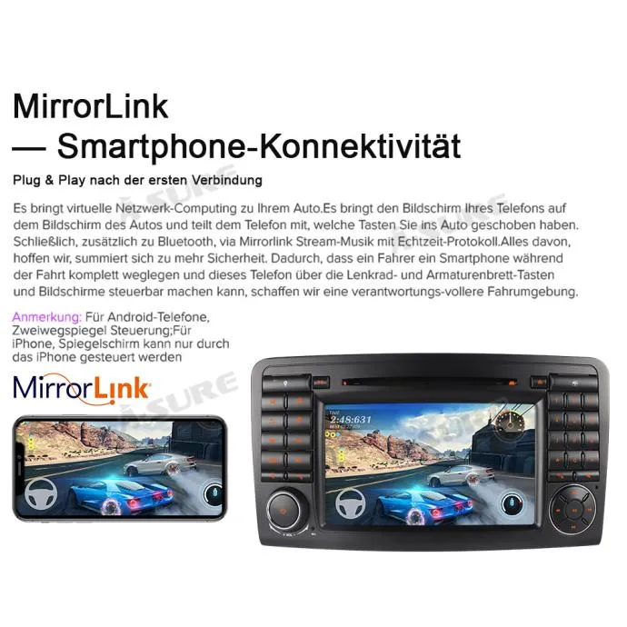 original android mercedes ml gl navigacija gps multimedija - slika 2