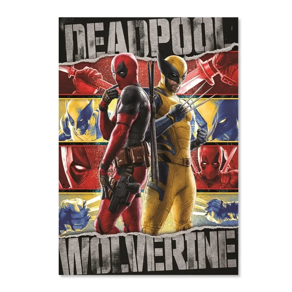 deadpool & wolverine puzzle – compact, 1000pcs - slika 2