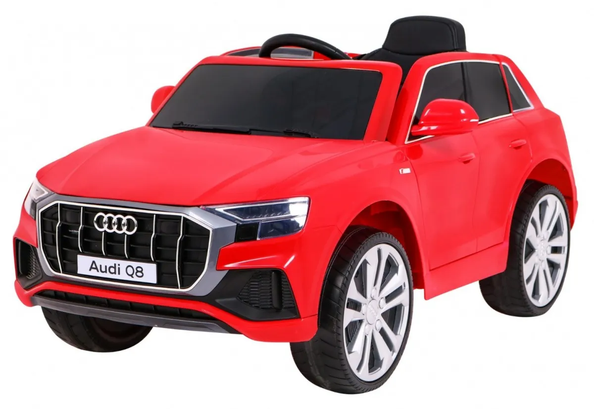 Licencirani auto na akumulator Audi Q8 LIFT - crveni - Mursko Središće