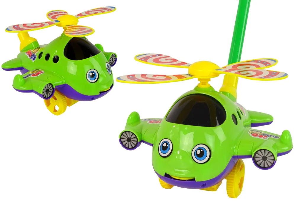 guralica avion happy bell - zeleni - slika 3