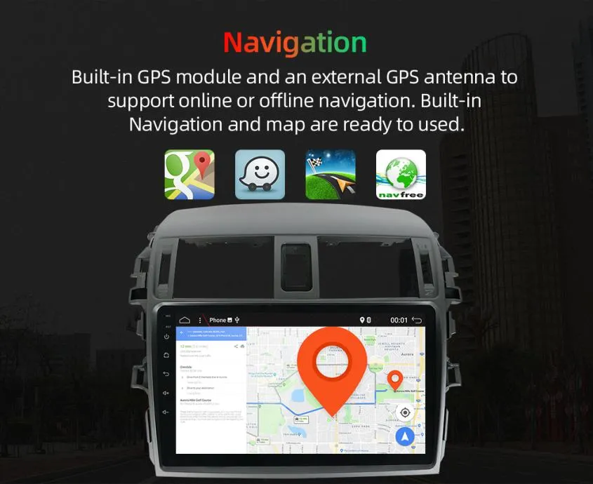 toyota corolla auris 2008- 2012 original android gps wifi - slika 3