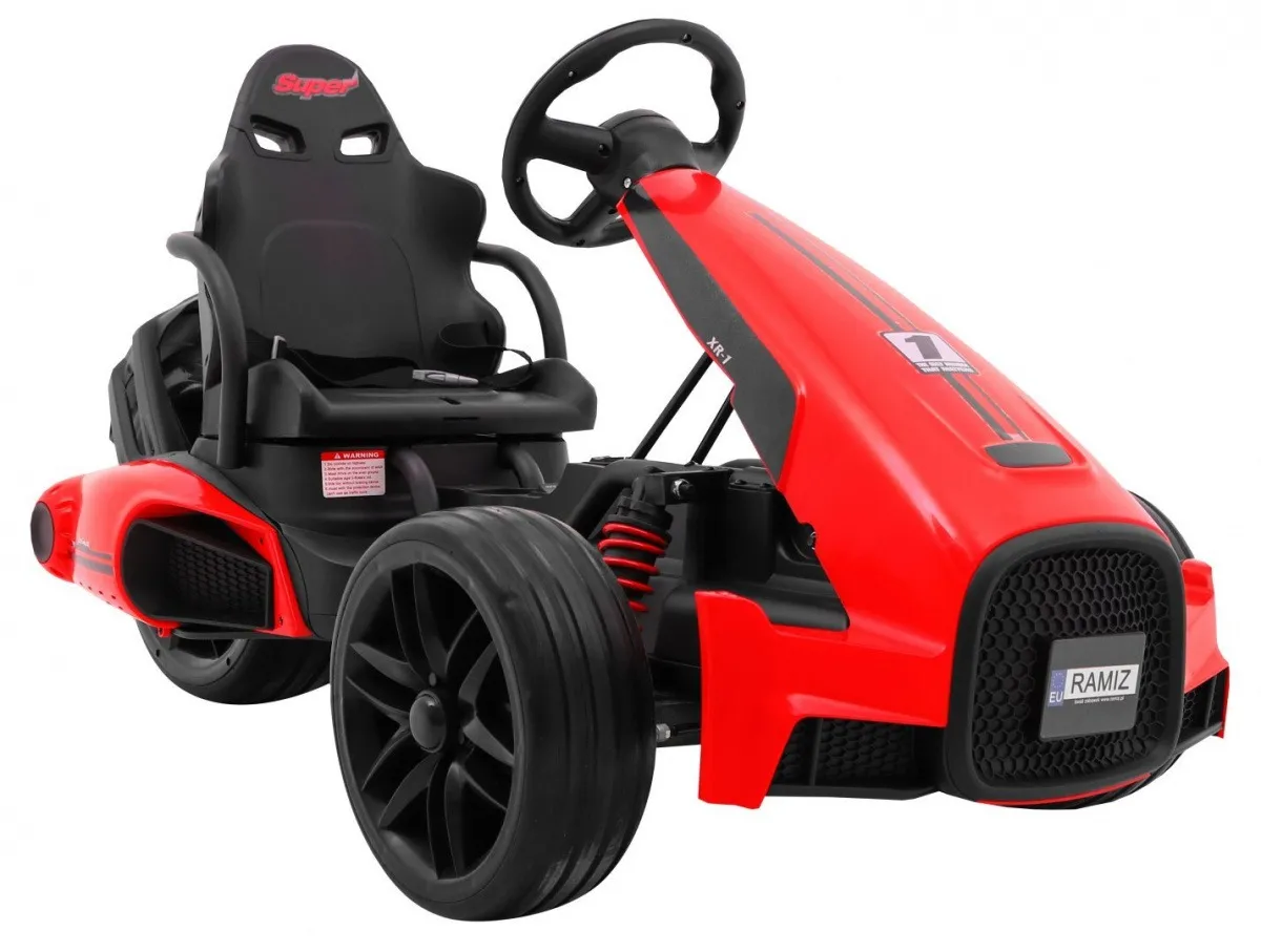 go-kart na akumulaotor xr-1 - crveni - slika 6