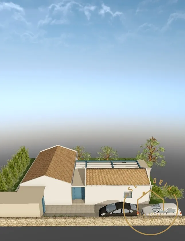 građevinsko zemljište sa projektom, lovrečica - slika 4