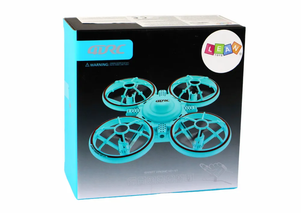 remote controlled drone lights blue - slika 4