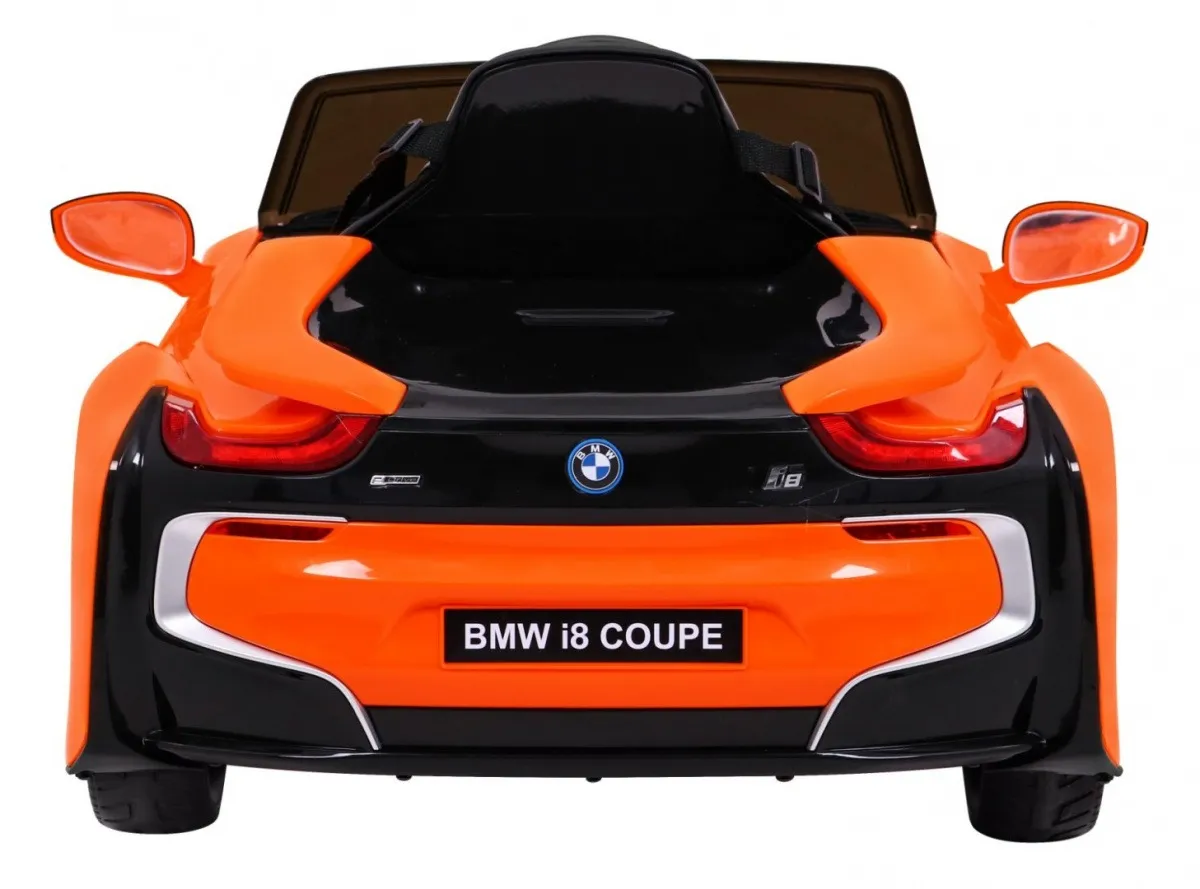 licencirani auto na akumulator bmw i8 lift - narančasti - slika 2
