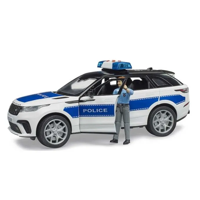 bruder policijsko vozilo range rover velar s policajcem - slika 2