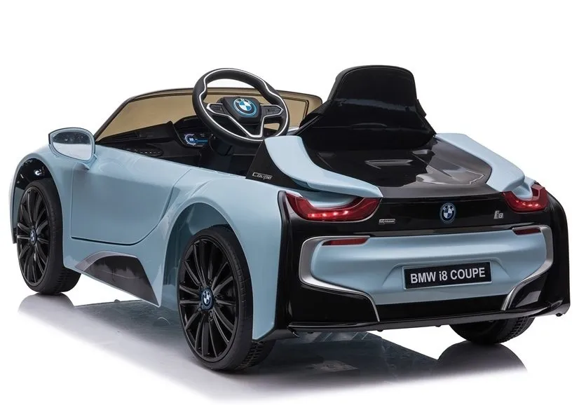 licencirani auto na akumulator bmw i8 – svijetlo plavi - slika 5