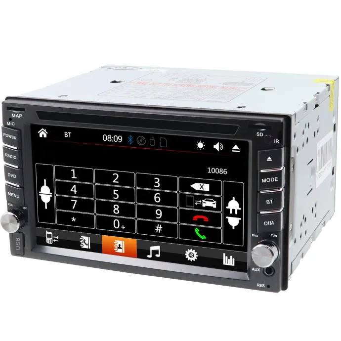 2din radio gps cd bluetooth parking kamera - slika 3