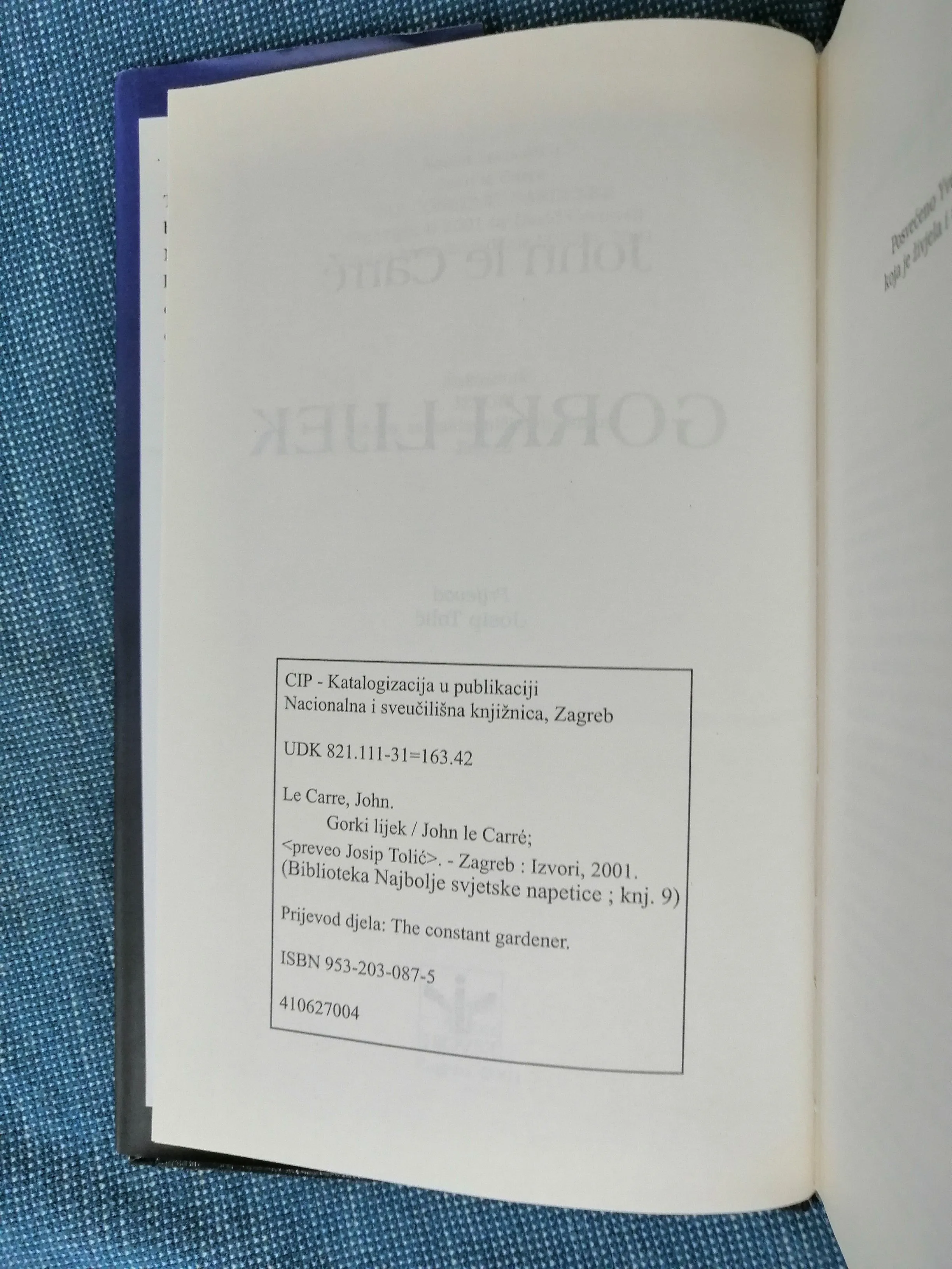 john le carre – gorki lijek - slika 4