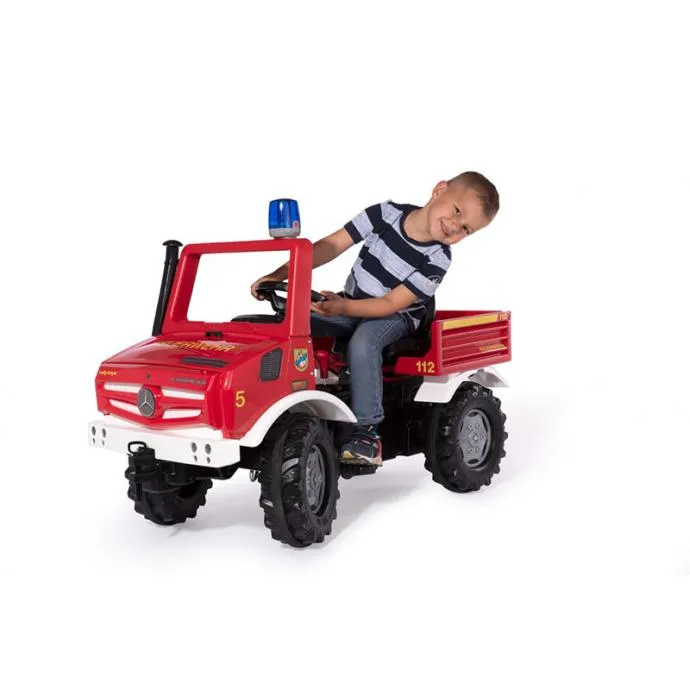 rolly toys vatrogasni kamion na pedale unimog nova verzija 2020 - slika 8