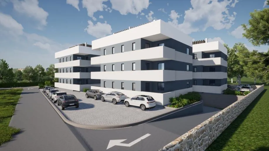 pakoštane, stan na 1. katu(70m2), 100 metara od mora, novogradnja - slika 2