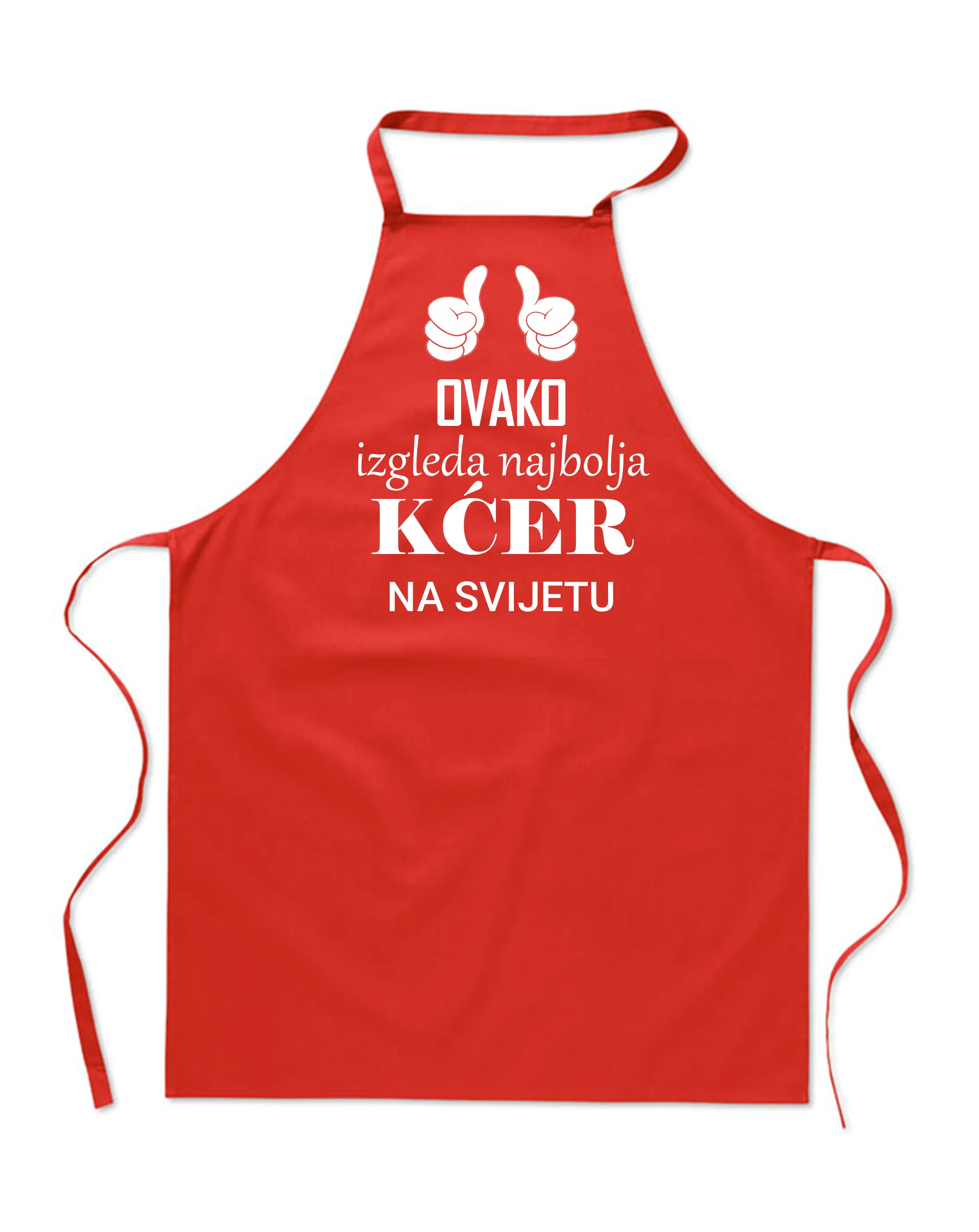 Pregača za najbolju kćer - Otočac