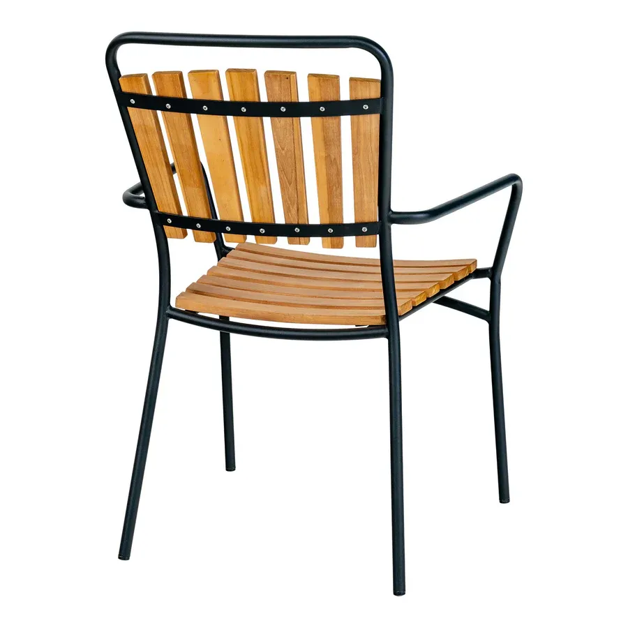outdoor stolica cleveland, materijal: tikovina - slika 4