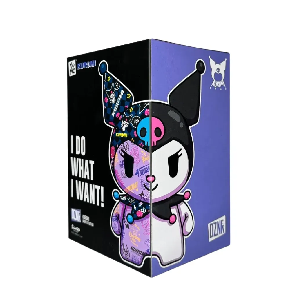 yume dznr plišana igračka – kuromi (graffiti edition), 18cm - slika 6