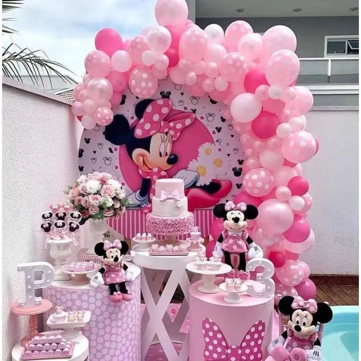 luk od balona - minnie mouse (104 balona u setu) - slika 4