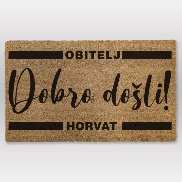 Personalizirani otirač dobrodošlice - Osijek
